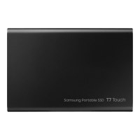 Samsung T7 Touch MU-PC2T0K - SSD - verschlüsselt - 2 TB - extern (tragbar)