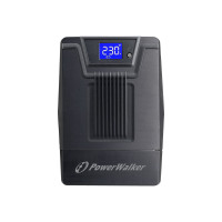 PowerWalker VI 1000 SCL - USV - Wechselstrom 162 - 290 V - 600 Watt - 1000 VA - 7 Ah - USB - Ausgangsanschlüsse: 4