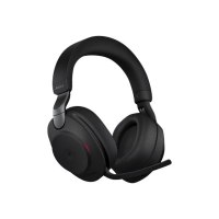 Jabra Evolve2 85 - MS Stereo - Cuffia - Padiglione auricolare - Ufficio/Call center - Nero - Stereofonico - Accoppiamento Bluetooth - Riproduzione/Pausa - Track < - Track > - Volume + - Volume -