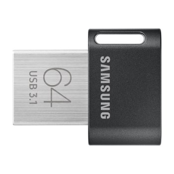 Samsung MUF-64AB - 64 GB - USB tipo A - 3.2 Gen 1 (3.1 Gen 1) - 300 MB/s - Senza coperchio - Grigio - Argento