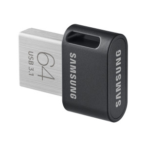 Samsung MUF-64AB - 64 GB - USB tipo A - 3.2 Gen 1 (3.1 Gen 1) - 300 MB/s - Senza coperchio - Grigio - Argento