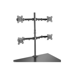 Lindy Quad Display Bracket w/ Pole & Desk Clamp -...