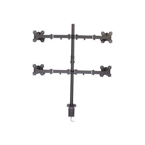 Lindy Quad Display Bracket w/ Pole & Desk Clamp -...