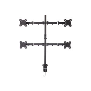 Lindy Quad Display Bracket w/ Pole & Desk Clamp