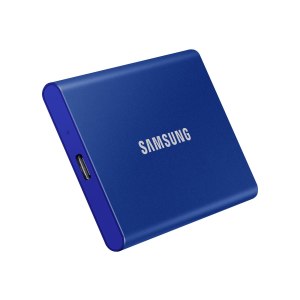 Samsung Portable SSD T7 - 2000 GB - USB tipo-C - 3.2 Gen 2 (3.1 Gen 2) - 1050 MB/s - Protezione della password - Blu