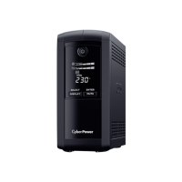 CyberPower Value Pro VP700ELCD - USV - Wechselstrom 230 V - 390 Watt - 700 VA - RS-232, USB - Ausgangsanschlüsse: 4 - Schwarz