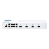 QNAP QSW-M408S - Switch - managed - 8 x 10/100/1000 + 4 x 10 Gigabit SFP+