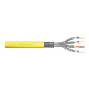 DIGITUS Cat. 7A S/FTP installation cable, 100 m, simplex,...