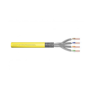 DIGITUS Cat. 7A S/FTP installation cable, 100 m, simplex,...