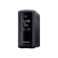 CyberPower Value Pro VP700EILCD - USV - Wechselstrom 230 V - 390 Watt - 700 VA - 1-phasig - RS-232, USB - Ausgangsanschlüsse: 6 - Schwarz