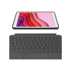 Logitech Combo Touch - Tastatur und Foliohülle - mit...