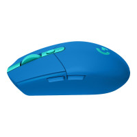 Logitech G G305 - Maus - optisch - 6 Tasten - kabellos - 2.4 GHz - kabelloser Empfänger (USB)