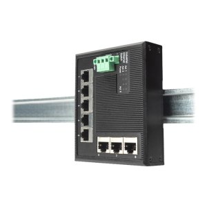 DIGITUS Industrial 5 Port Gigabit Switch, Flat, Unmanaged