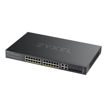 ZyXEL GS2220-28HP - Switch - managed - 24 x 10/100/1000 (PoE+)