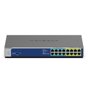 Netgear GS516UP - Switch - unmanaged - 8 x 10/100/1000...