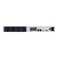 CyberPower Office Rackmount Series OR650ERM1UGR - USV (Rack - einbaufähig) - Wechselstrom 230 V - 360 Watt - 650 VA - 1-phasig - Ethernet, RS-232, USB - Ausgangsanschlüsse: 4 - 1U - Silber