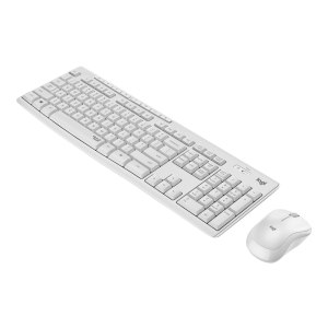 Logitech MK295 - Standard - RF Wireless - QWERTZ - Bianco - Mouse incluso