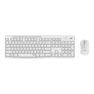 Logitech MK295 - Standard - RF Wireless - QWERTZ - Bianco - Mouse incluso