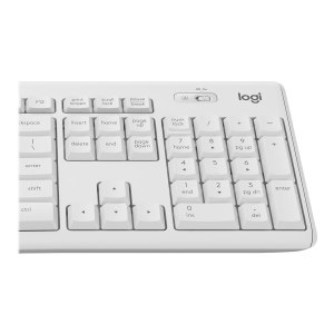 Logitech MK295 - Standard - RF Wireless - QWERTZ - Bianco - Mouse incluso