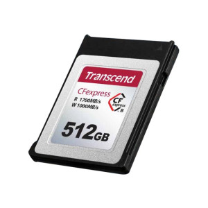 Transcend CFexpress 820 - 512 GB - CFexpress - NAND - 1700 MB/s - 1000 MB/s - Nero