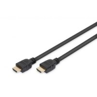 DIGITUS AK-330124-050-S - 5 m - HDMI tipo A (Standard) - HDMI tipo A (Standard) - Compatibilità 3D - Nero