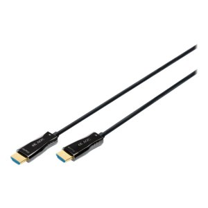 DIGITUS HDMI® AOC Hybrid Glasfaserkabel, UHD 4K, 10 m