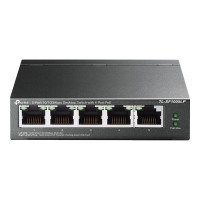 TP-LINK TL-SF1005LP - V1 - Switch - unmanaged - 5 x 10/100 (4 PoE)