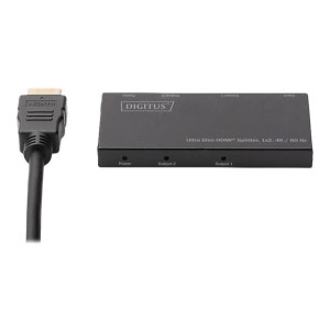 DIGITUS Ultra Slim HDMI® Splitter, 1x2, 4K / 60 Hz
