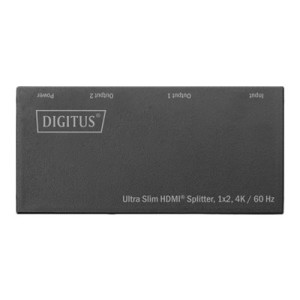 DIGITUS Ultra Slim HDMI Splitter, 1x2, 4K / 60 Hz