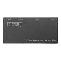 DIGITUS Ultra Slim HDMI Splitter, 1x2, 4K / 60 Hz