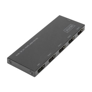 DIGITUS Ultra Slim HDMI® Splitter, 1x4, 4K / 60 Hz