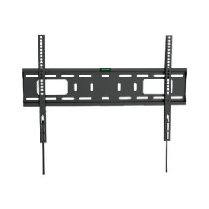 Manhattan TV & Monitor Mount, Wall, Fixed, 1 screen, Screen Sizes: 37-65", Black, VESA 200x200 to 600x400mm, Max 50kg, LFD, Lifetime Warranty