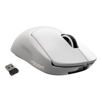 Logitech G PRO X - Mano destra - RF Wireless - 25400 DPI - 1 ms - Bianco