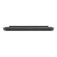 Intellinet 19" Cable Entry Panel with Cable Tray 2-Pack, with Brush, 1U, Black, 2pcs in a Box - Rack-Kabeleingangselement mit Kabeltrasse - Schwarz, RAL 9005 - 1U - 48.3 cm (19") (Packung mit 2)