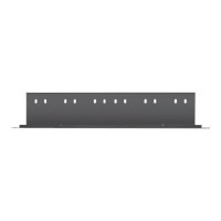 Intellinet 19" Cable Entry Panel with Cable Tray 2-Pack, with Brush, 1U, Black, 2pcs in a Box - Rack-Kabeleingangselement mit Kabeltrasse - Schwarz, RAL 9005 - 1U - 48.3 cm (19") (Packung mit 2)