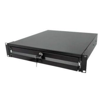 Intellinet 715829 - Cassettiera - Nero - Acciaio - 35 kg - 2U - 48,3 cm (19")