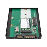 DIGITUS 2,5" SATA HDD Enclosure M.2 or mSATA