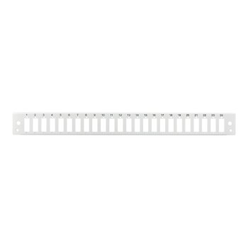 DIGITUS DN-96202-QL - Pannello anteriore - Grigio - 1U - Rotondo - SC duplex - 430 mm