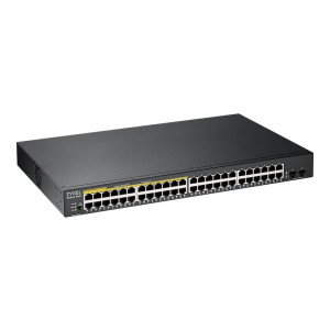 ZyXEL GS1900 Series GS1900-48HPv2 - Switch - Smart - 48 x 10/100/1000 (24 PoE+)