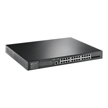 TP-LINK JetStream TL-SG3428XMP V3.6 - Switch - L2+ - managed - 24 x 10/100/1000 (PoE+)