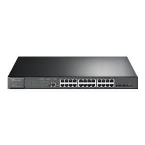 TP-LINK JetStream TL-SG3428XMP V3.6 - Switch - L2+ - managed - 24 x 10/100/1000 (PoE+)