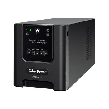 CyberPower Systems CyberPower PR750ELCDGR - A linea interattiva - 750 VA - 675 W - Pure sine - 150 V - 301 V