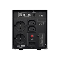 CyberPower Systems CyberPower PR750ELCDGR - A linea interattiva - 750 VA - 675 W - Pure sine - 150 V - 301 V