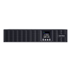 CyberPower Smart App Online S OLS1000ERT2UA - USV (in Rack montierbar/extern) - Wechselstrom 230 V - 900 Watt - 1000 VA - 1-phasig - 9 Ah - RS-232, USB - Ausgangsanschlüsse: 8 - 2U - Schwarz