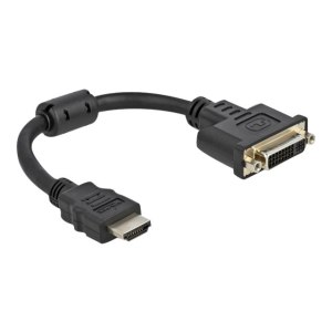 Delock Videoadapter - HDMI männlich zu DVI-I weiblich