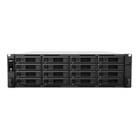 Synology RackStation RS4021XS+ - Server di archiviazione - Armadio (3U) - Intel® Xeon® - D-1541 - Nero