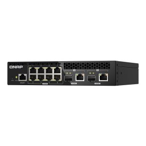 QNAP QSW-M2108R-2C - Switch - managed - 8 x 2.5GBase-T +...