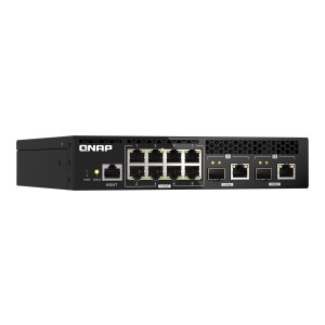 QNAP QSW-M2108R-2C - Switch - managed - 8 x 2.5GBase-T + 2 x combo 10 Gigabit SFP+/RJ-45