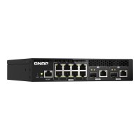 QNAP QSW-M2108R-2C - Switch - managed - 8 x 2.5GBase-T + 2 x combo 10 Gigabit SFP+/RJ-45