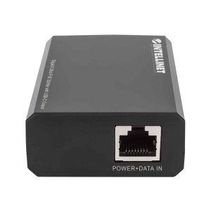 Intellinet PoE Splitter with USB-C Output, PoE++ / 4PPoE, Gigabit Ultra, IEEE 802.3bt, RJ45 In and Out Ports, Up to 45 W USB-C Output Port